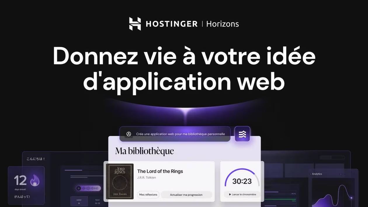 Comment créer un site de A à Z avec l’intelligence artificielle : Hostinger Horizons IA ?